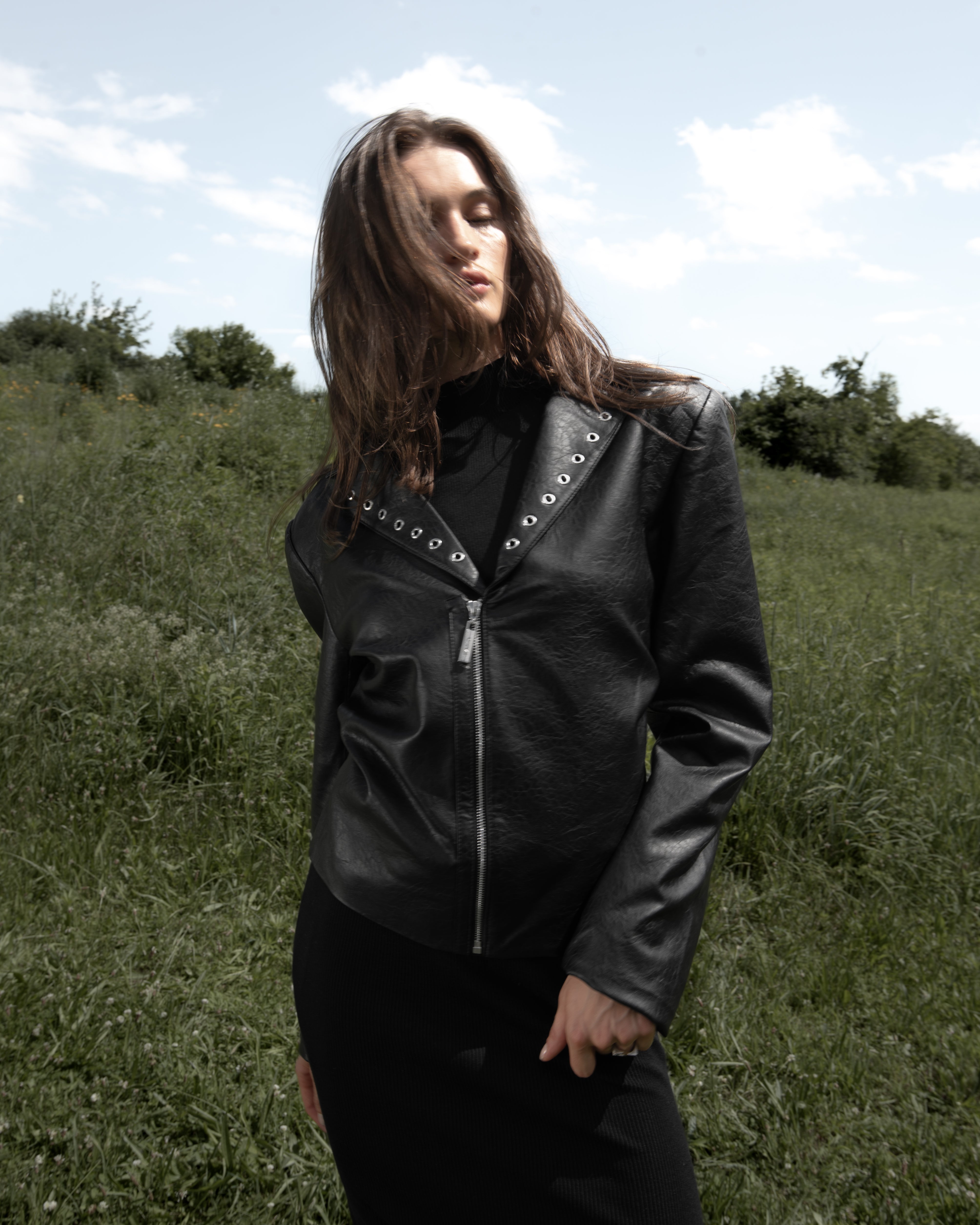 Vegan Shearling Wave Jacket