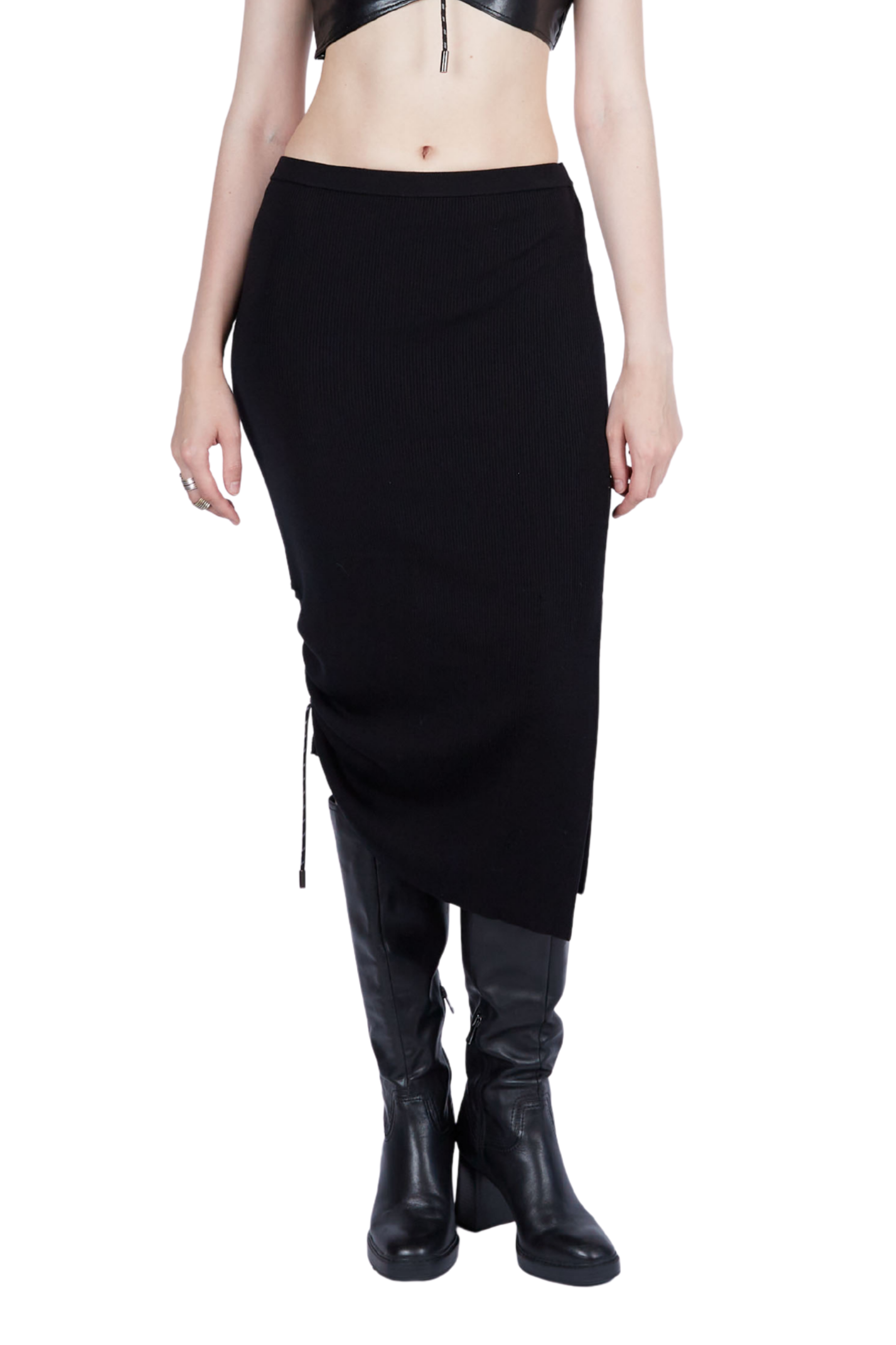 Essential Ruched Adjustable Skirt