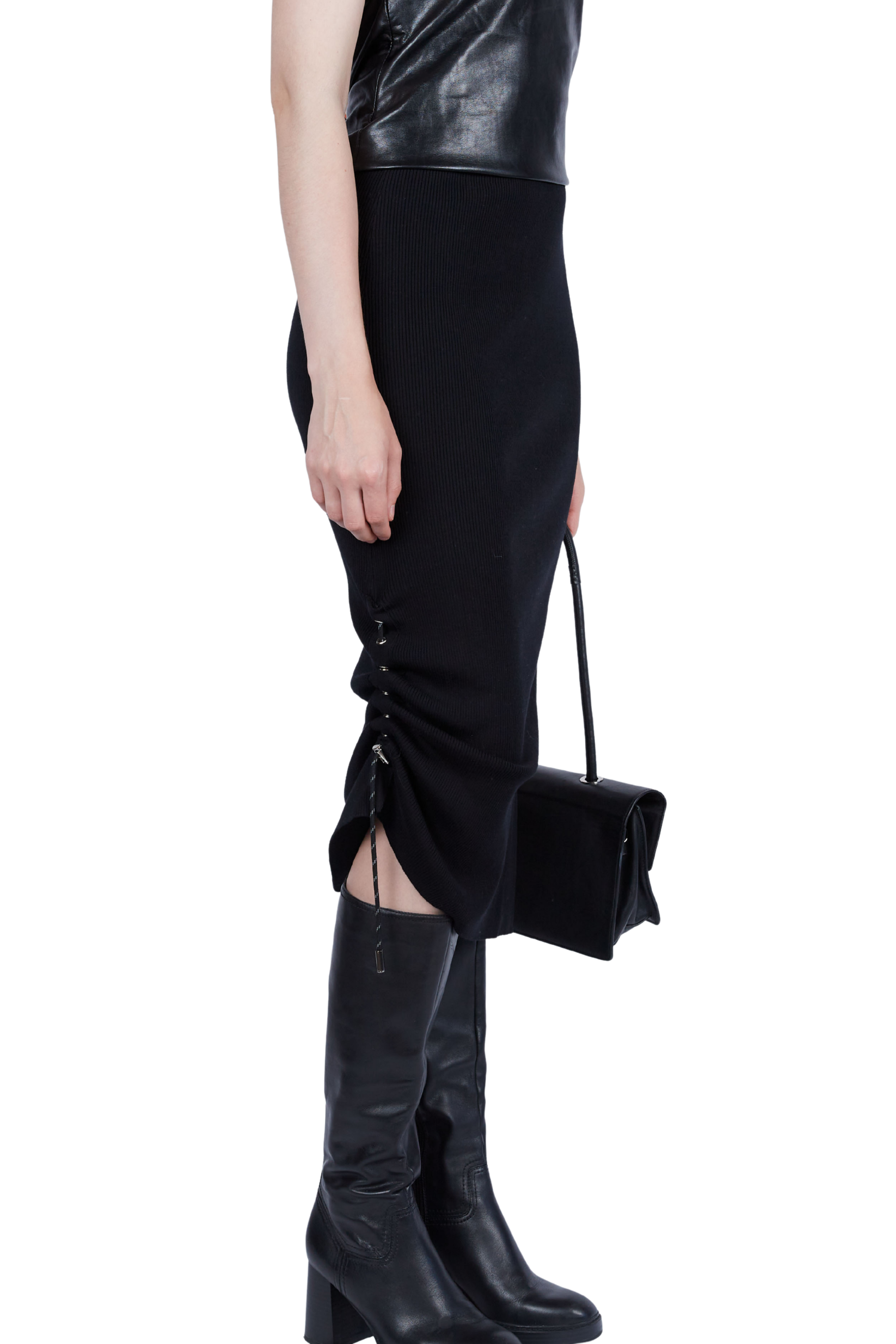 Essential Ruched Adjustable Skirt