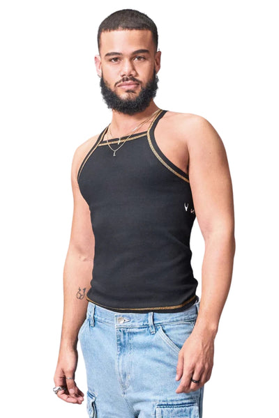 FANG NYC X Sniffies Essential Ribbed Tank In Black