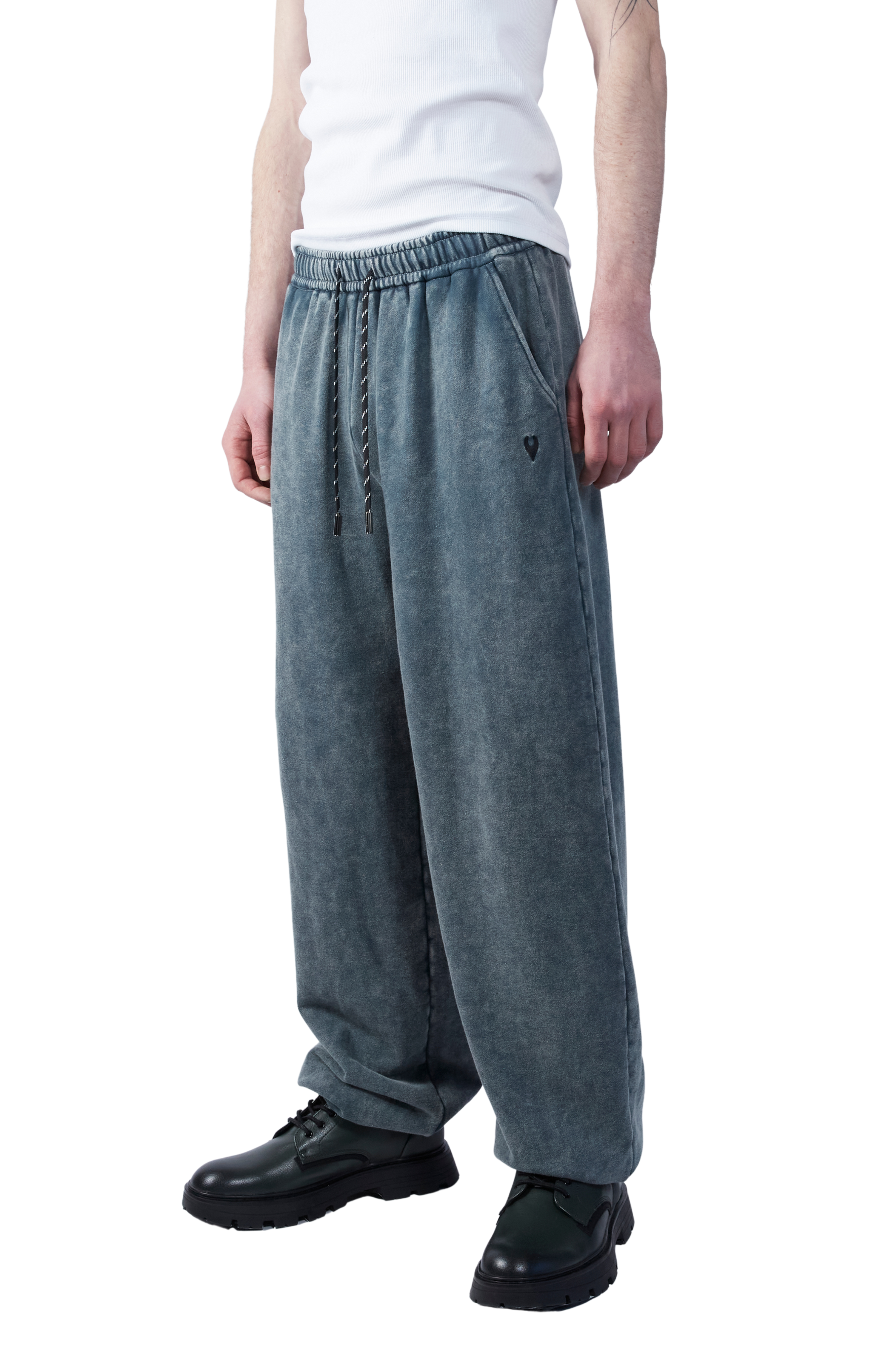Curved Logo Sweatpants