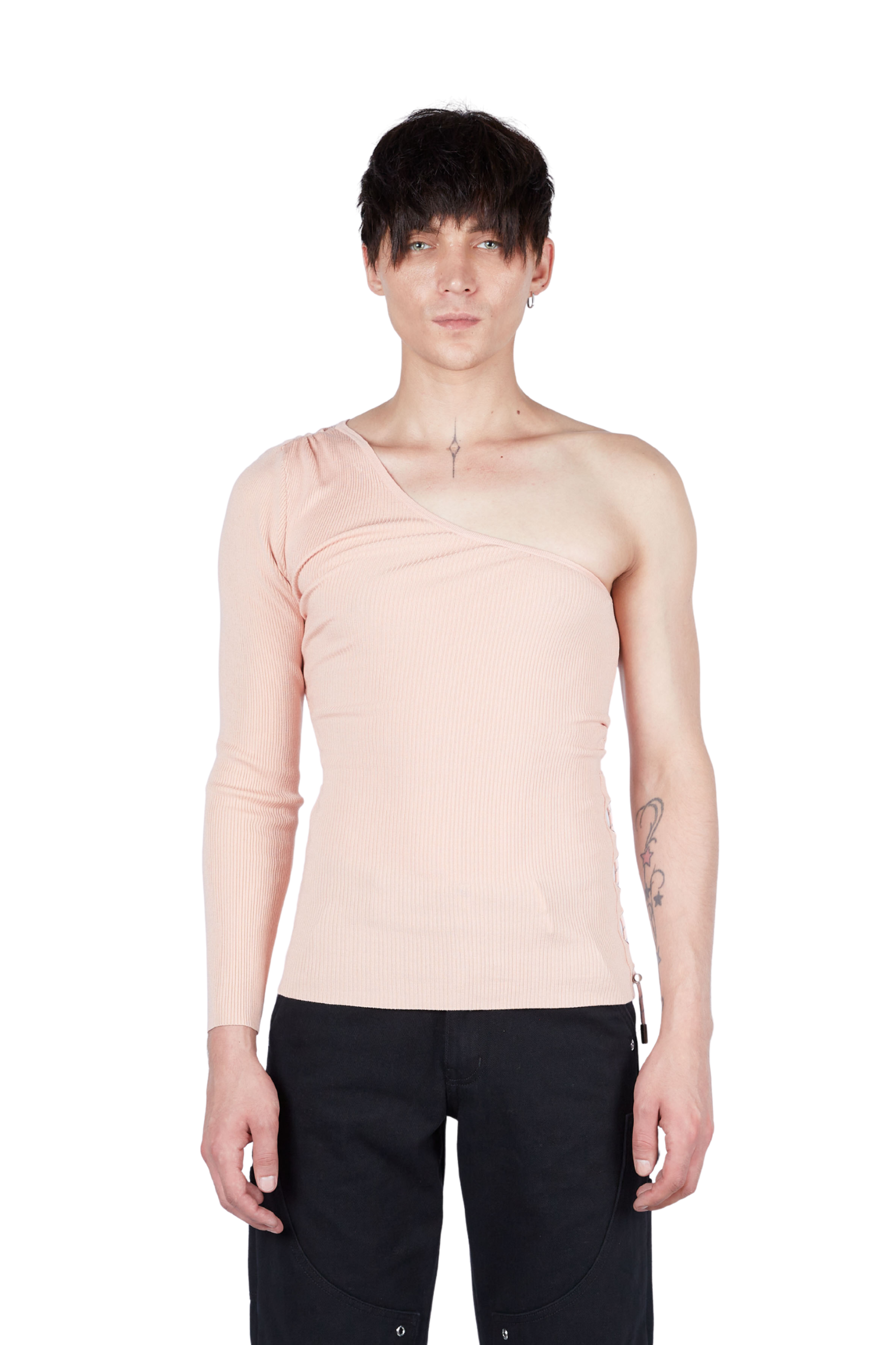 Essential One Sleeve Adjustable Top Baby Pink