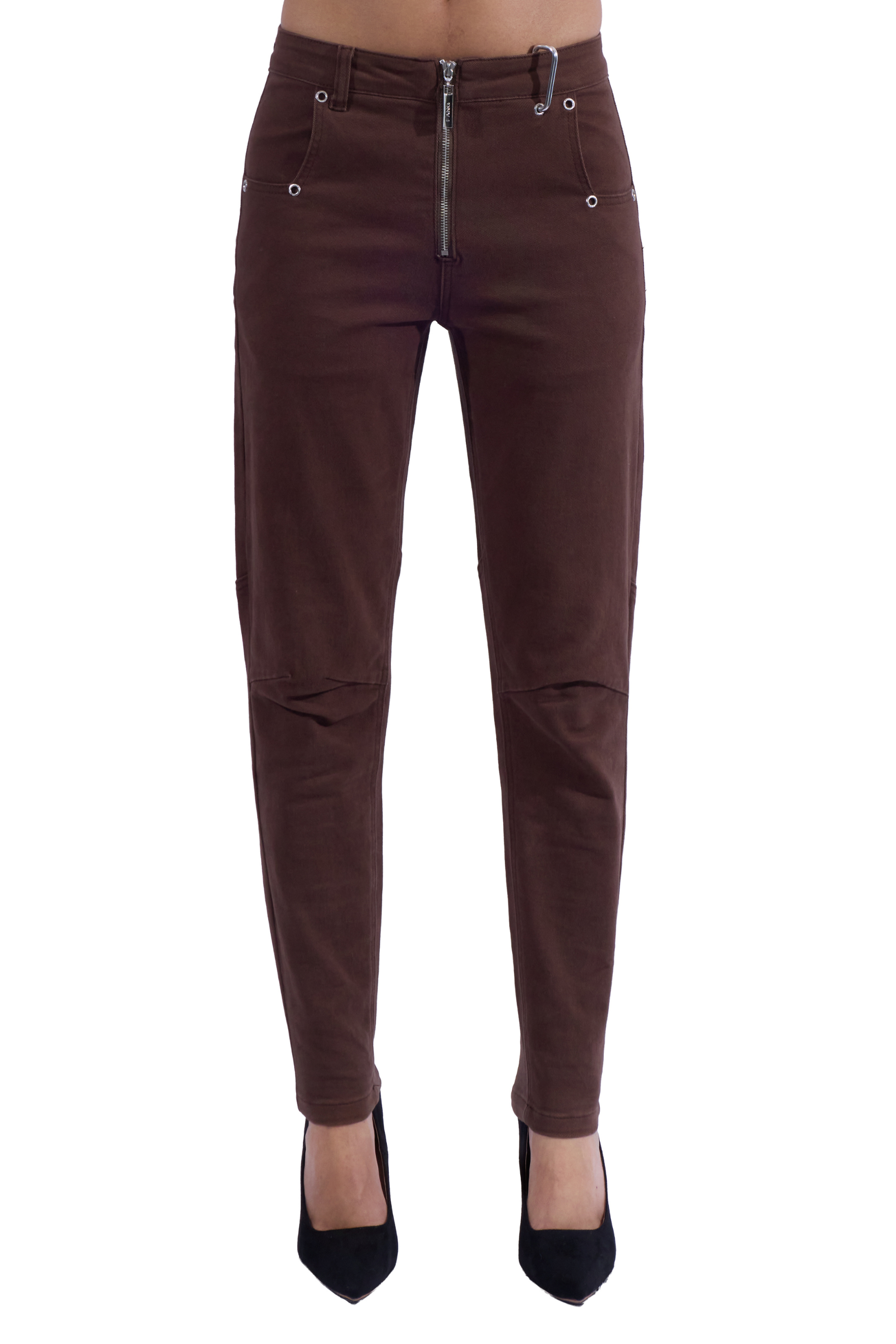 3D Knee Skinny Jeans