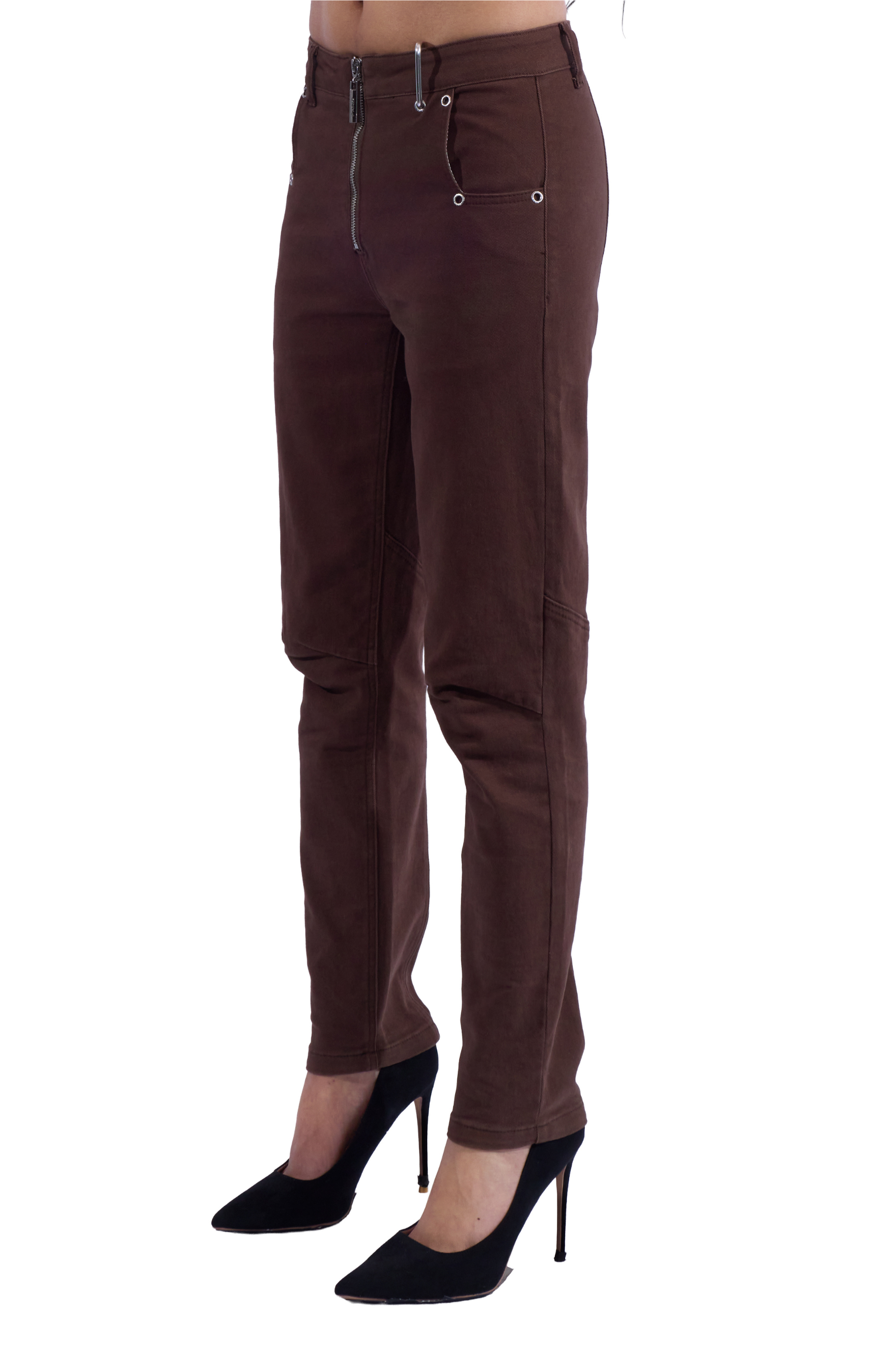 3D Knee Skinny Jeans