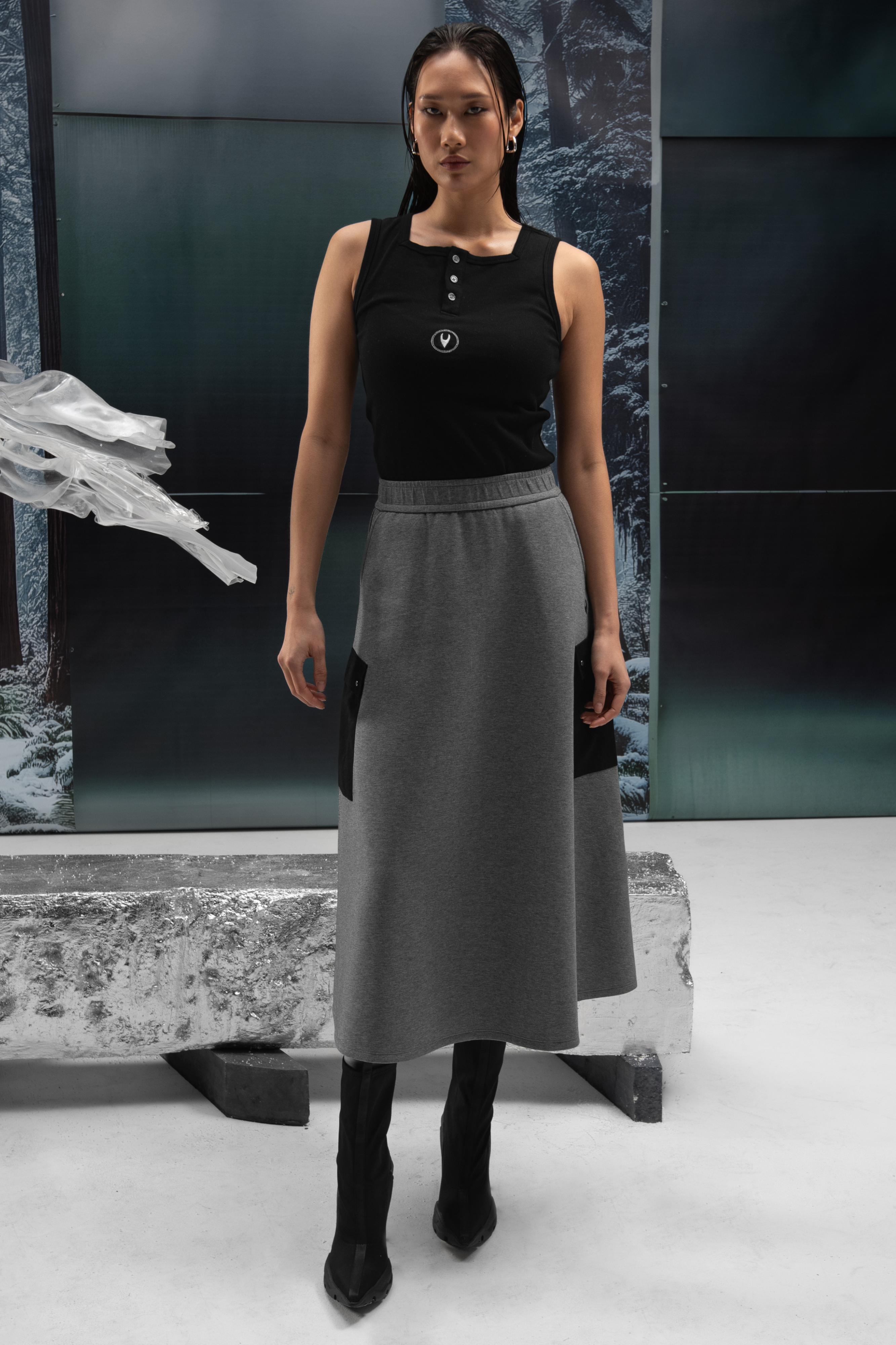 frangant tops 黒 FRANGANT Torso tops BLACK frangant tops 黒 FRANGANT Torso tops BLACK