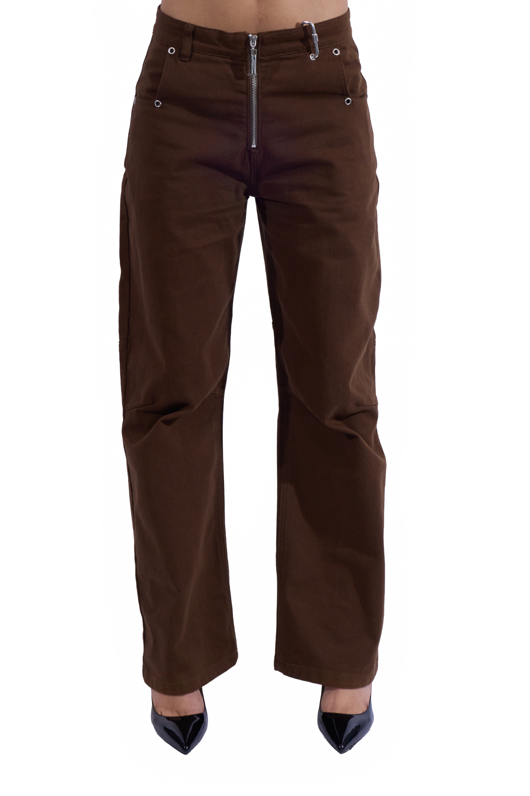 3D Knee Straight Leg Pants