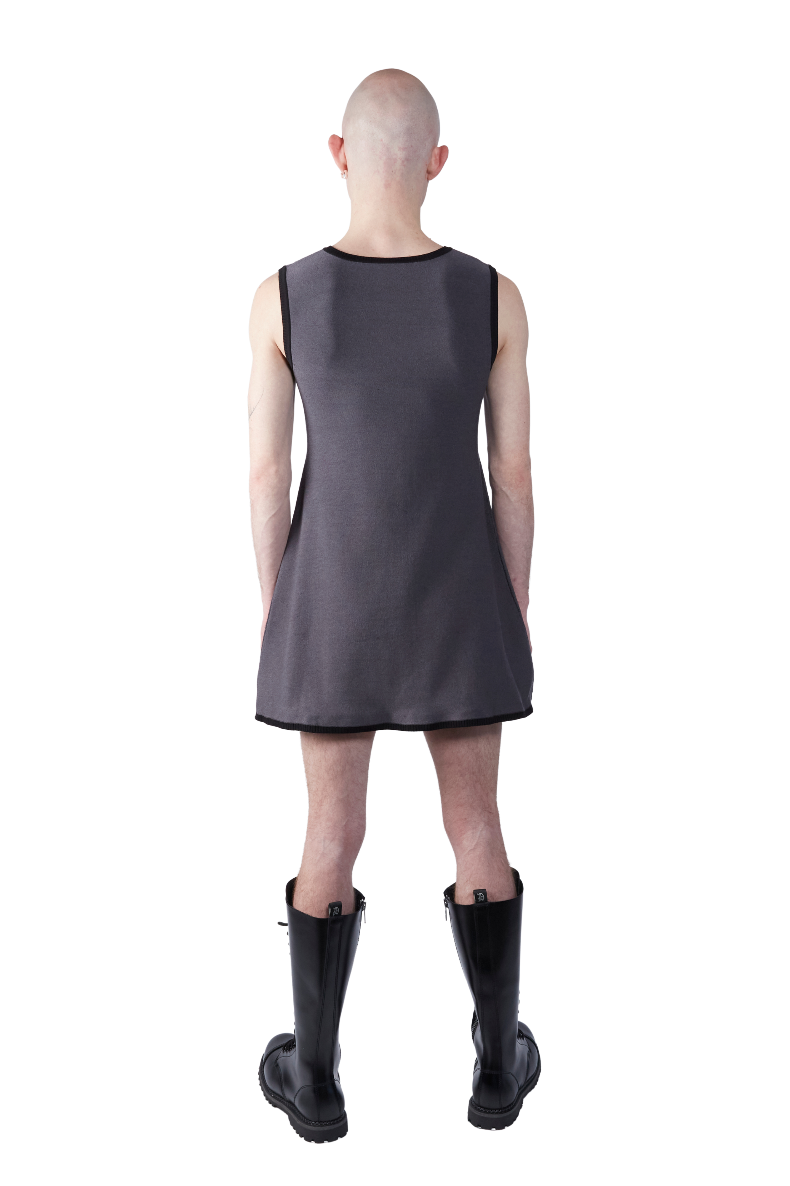 Cross V Neck Dress