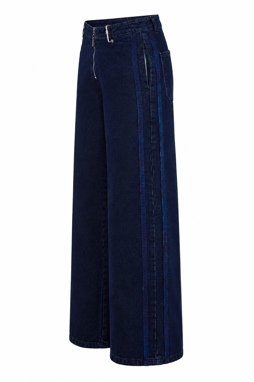 Double Stripe Denim Pants
