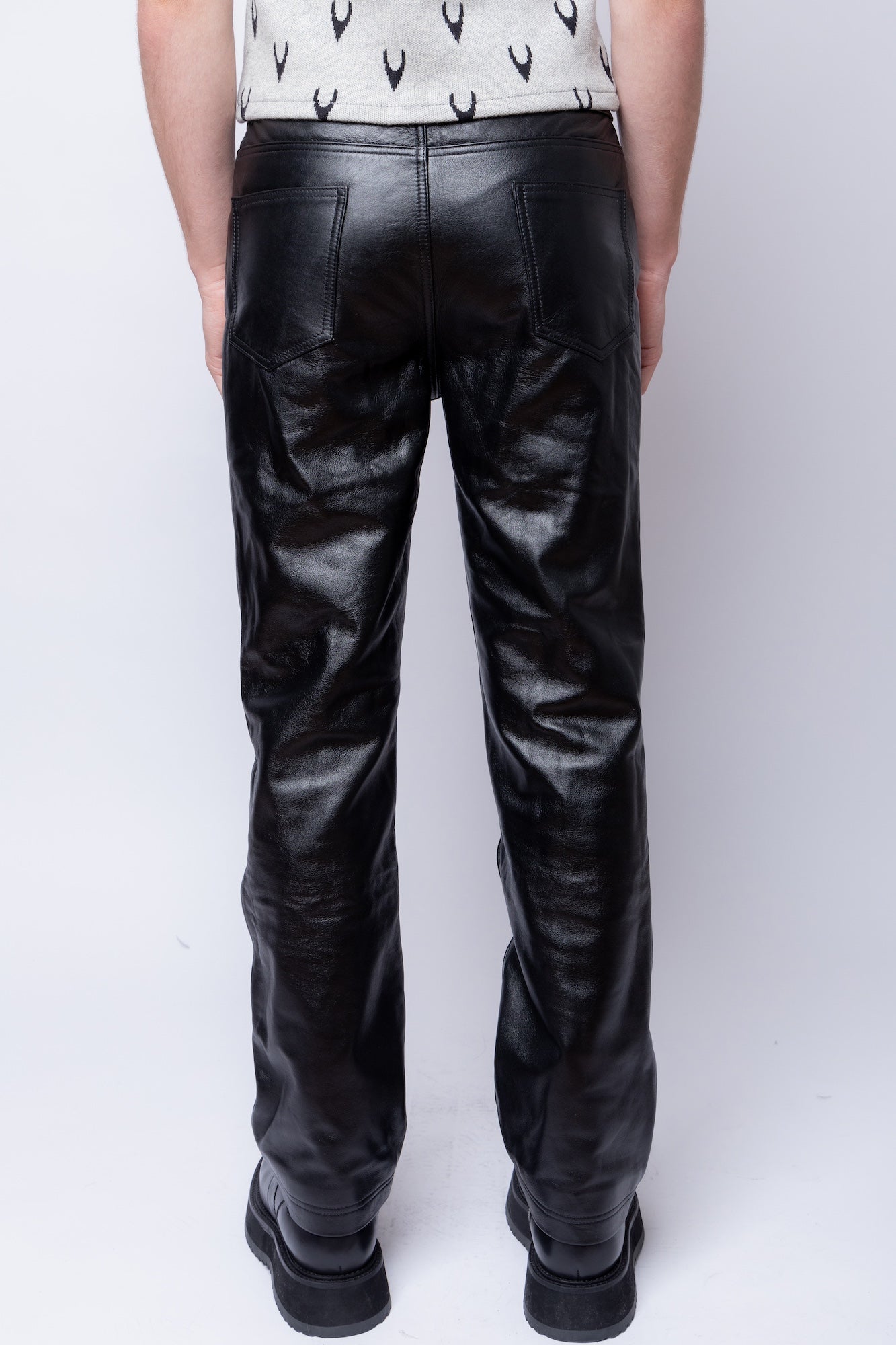 Leather Carabiner Pants