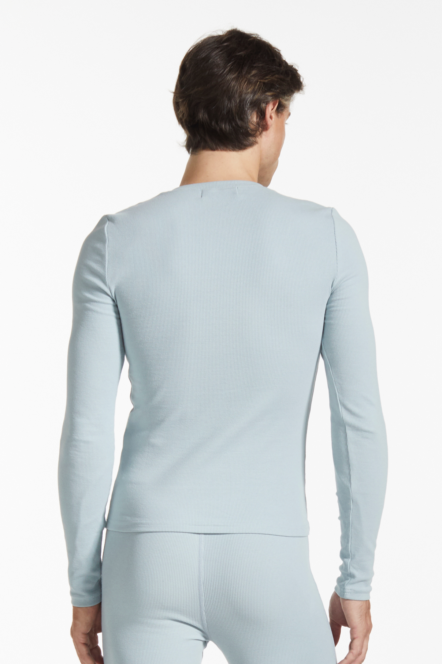 Essential Square Neck Ribbed Long Sleeve