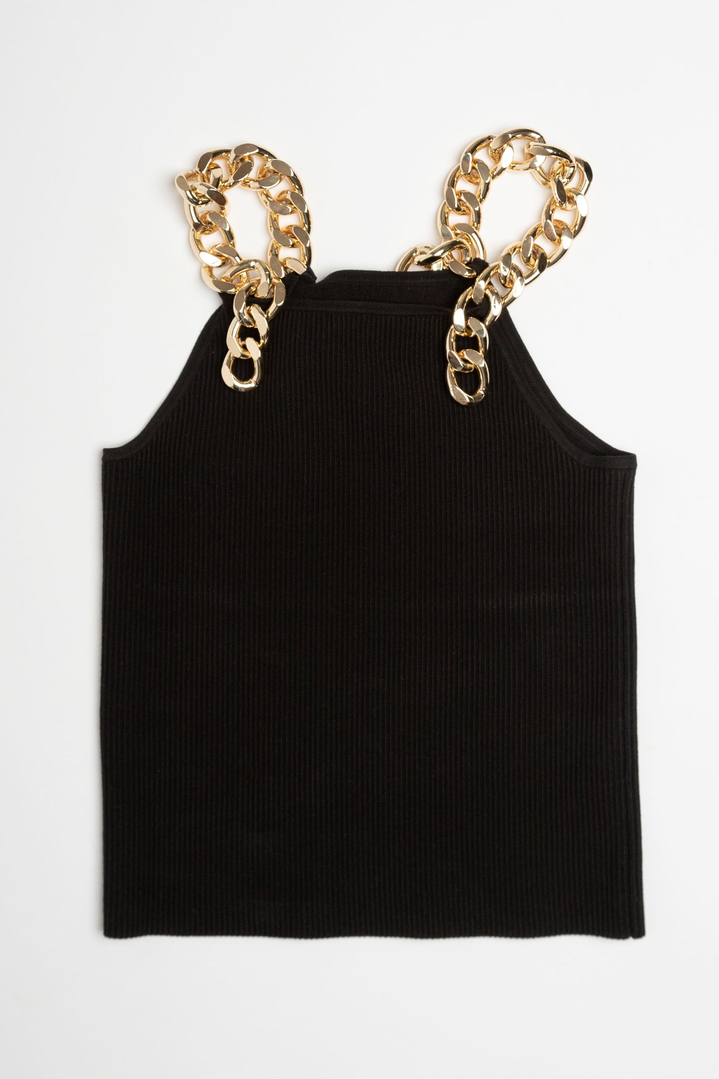 Chunky Chain Ribbed Top