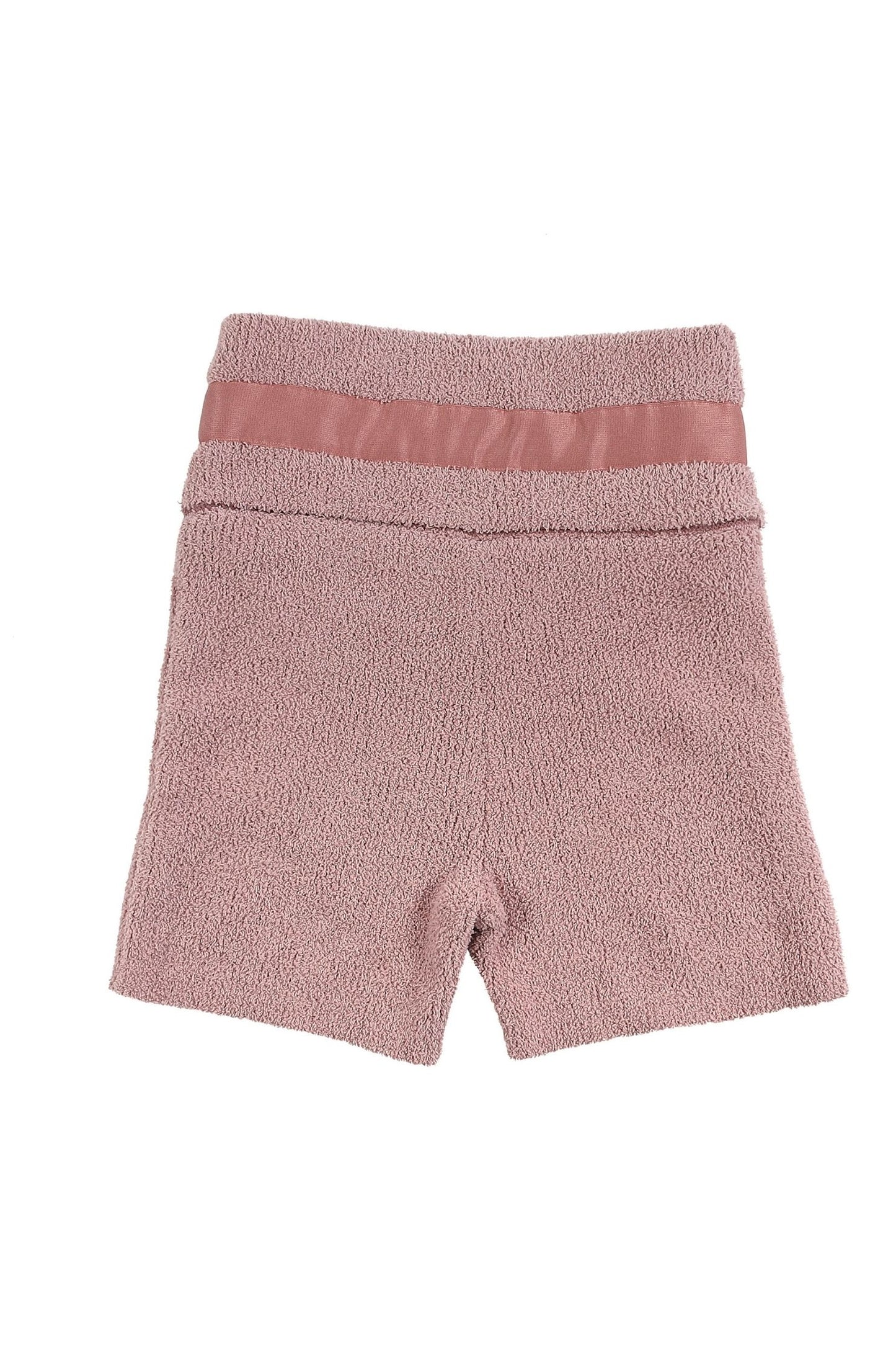 Essential Terrycloth High-Waisted Shorts