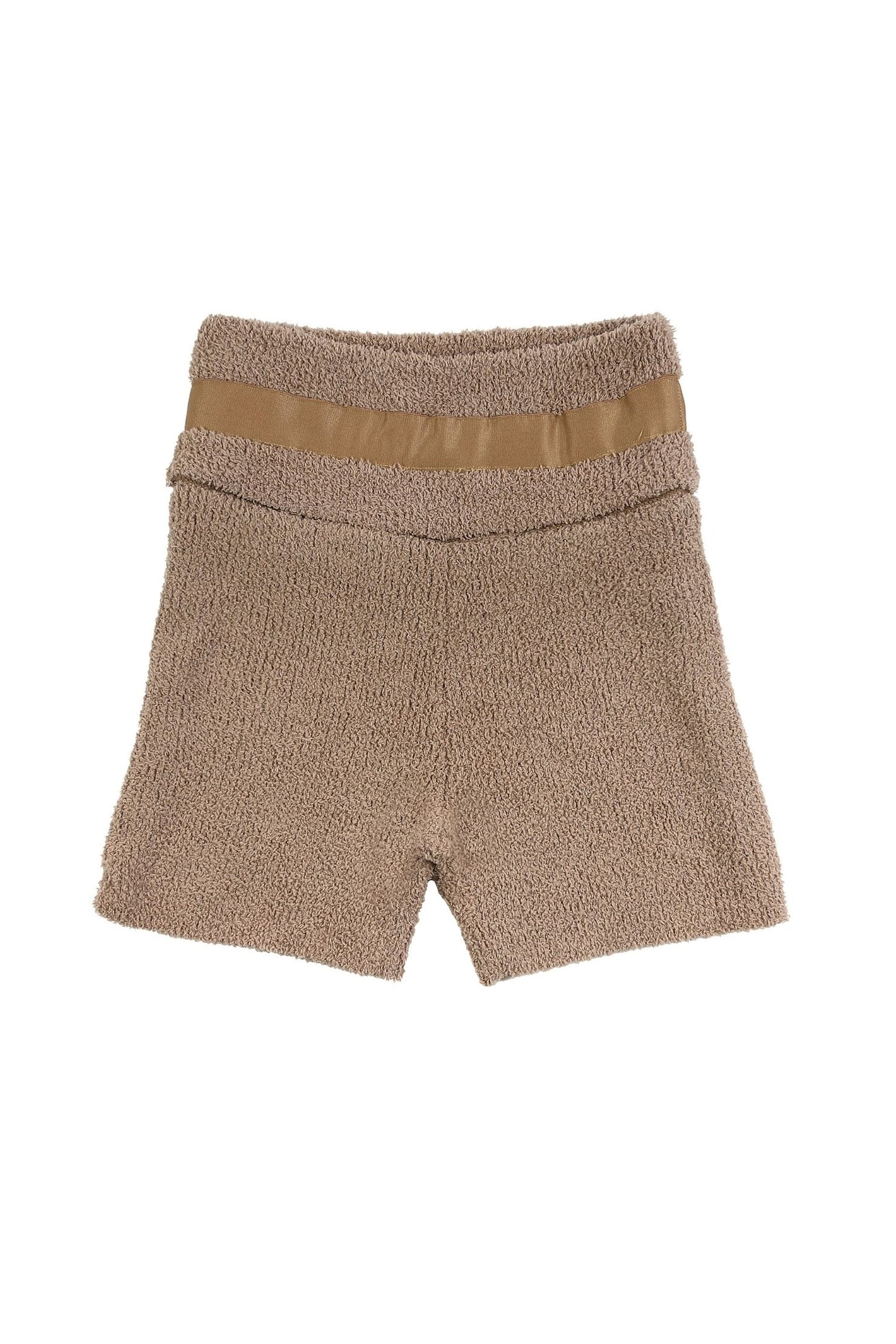 Essential Terrycloth High-Waisted Shorts